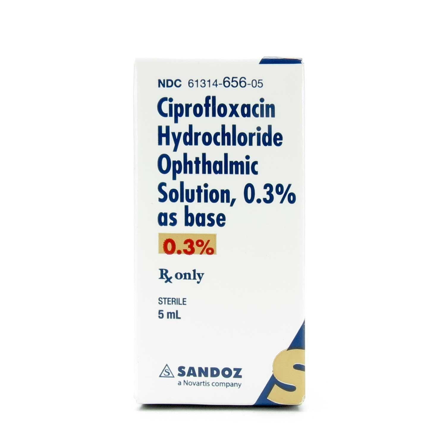 Ciprofloxacin Hcl Ophthalmic Drops Ml Bottle Mcguff