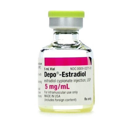 Depo®-Estradiol Estradiol Cypionate Injection 5 mg/mL, Multiple Dose Vial 5 mL, Each