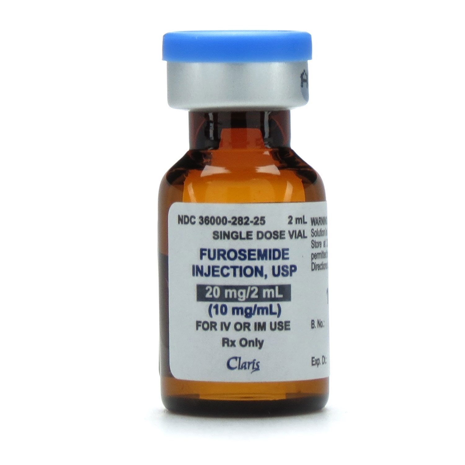 Furosemide Injection 10 mg/mL, Single Dose Vial 2mL | McGuff