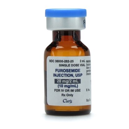 Furosemide Injection 10 mg/mL, Single Dose Vial 2mL, Each