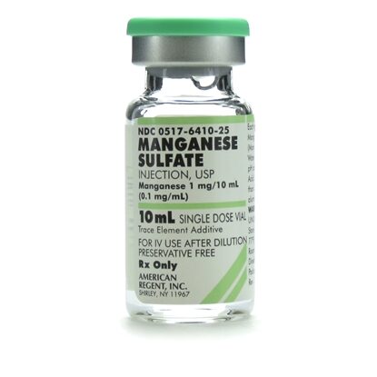 Magnesium Sulfate Injection 0.1 mg/mL, Single Dose Vial 10 mL, Each