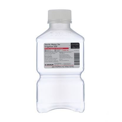 Sterile Water for Irrigation USP, 1,000mL, PIC™, 16/Case