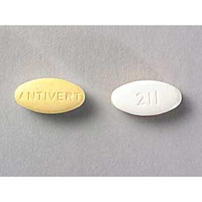 Antivert® Meclizine HCl 25 mg Tablets, 100 Count