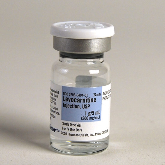 L-Carnitine Injection (Levocarnitine IV)