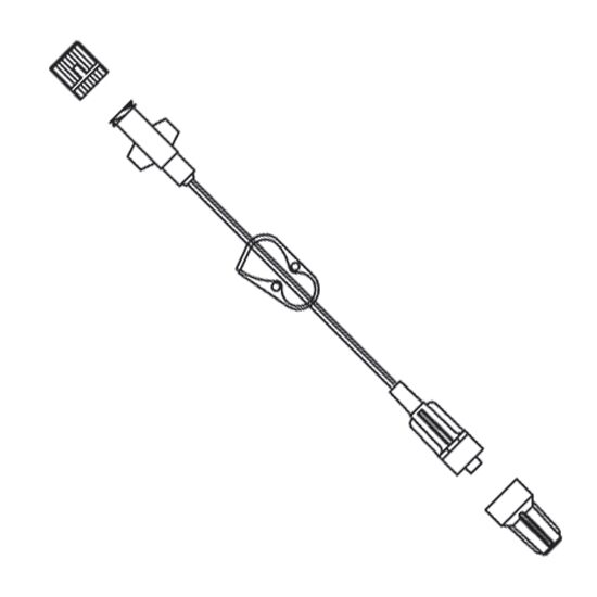 Codan for Kids IV Extension Set Mini Bore 14 Tubing Without Injection Port 50Case