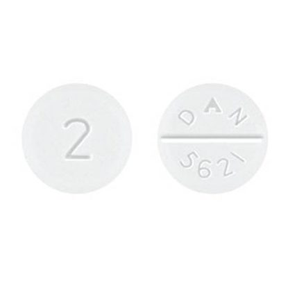 Diazepam [C-IV],  2mg, 100 Tablets/Bottle