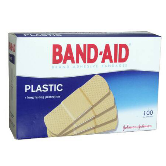 Bandage, Strip Sheer, 1 x 3, Sterile, Band-Aid®, 100/Box