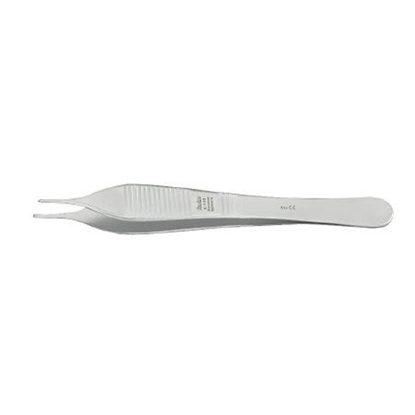 Forceps, Tissue, Adson, 4 3/4", Surgical Grade, Stainless Steel, Straight, Tweezer Type, NonSterile, Each