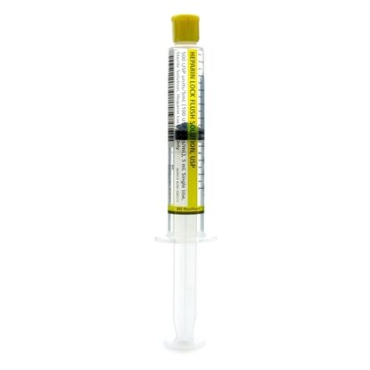 BD PosiFlush™ Heparin Sodium Injection 100 U/mL, Prefilled Syringe 5 mL, 30/Box