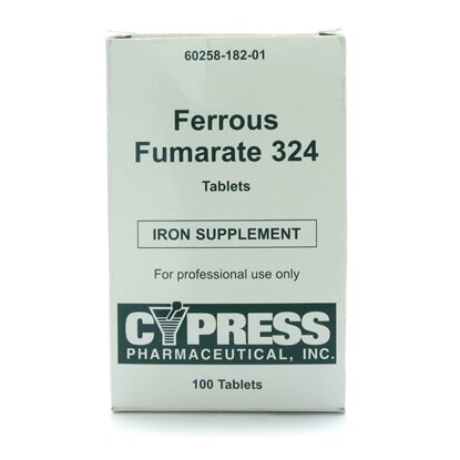 Ferrous Fumarate 324 mg Tablets, 100 Count