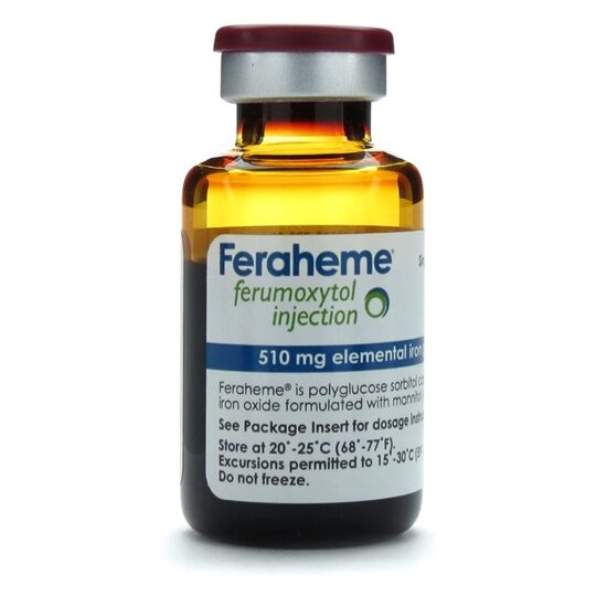 Feraheme  IV Iron injection   510mgvial  SDV   17mL