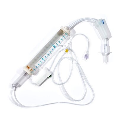 BBraun™ Burette IV Administration Set with 1 Injection Port, Non-Filtered, 60 Drops/mL, 87" Tubing, 20/Case