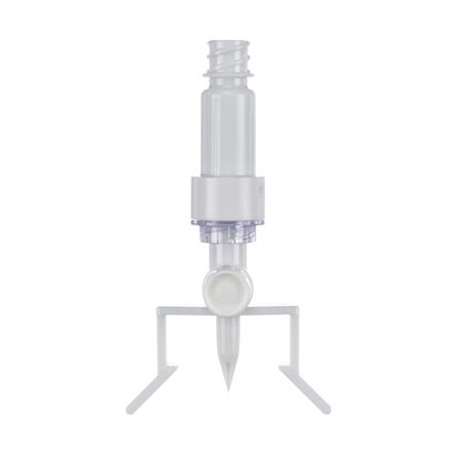 MINI-SPIKE® Ultrasite® Dispensing Pin with Luer Slip Connector, Bacterial Retentive Air-Venting Filter, 50/Case