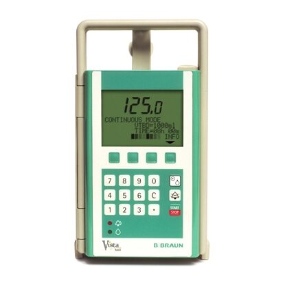 Vista® Basic Digital Infusion Pump for Large Volume, 0.1 to 800.0 mL/Hr, 3 Modes, Recahrgeable Battery, Each