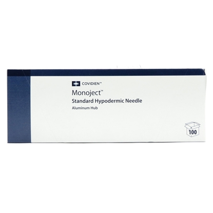 Disposable Needle, 14G x 1 1/2", Aluminum Hub, Monoject™, Intermediate Bevel, 100/Box