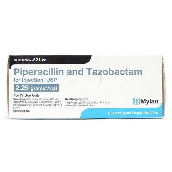 Piperacillin and Tazobactam Powder for Injection  225gramsvial   10vialsTray  Generic for Zosyn