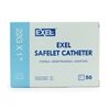 Catheter IV 22G x 1 Black Teflon Sterile Safelet 50Box