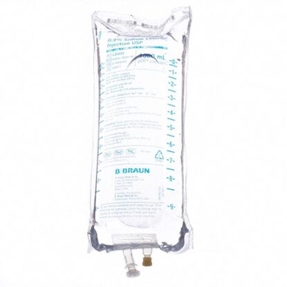 0.9% Sodium Chloride IV Solution Injection, 1000 mL Excel® Bag, Latex/PVC/DEPH-free, Each