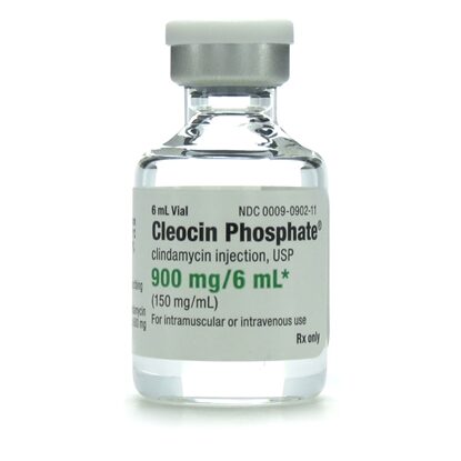 Cleocin Phosphate® Clindamycin Injection 150 mg/mL, Single Dose Vial 6 mL, 25/Tray