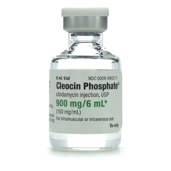 Cleocin Phosphate Clindamycin 150mgmL  900mgvial SDV 6mL 25 VialsTray