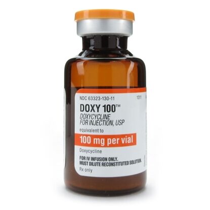 Doxy 100™ Doxycycline Hyclate Injection 100 mg/Vial, Single Dose Vial 20 mL, 10/Tray