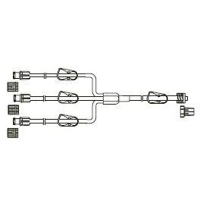 Codan® IV Extension Set, Standard Bore 7" Tubing Without Injection Port, 50/Case