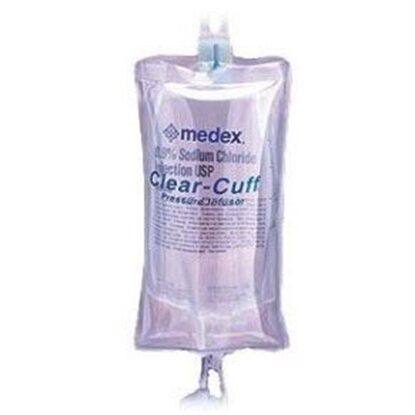 Clear-Cuff® Pressure Infusor for IV Bags, 1000 mL, 10/Case