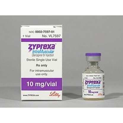 ZYPREXA® IntraMuscular Olanzapine Injection 10 mg/Vial, Single Dose Vial 2 mL, Each