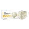 Mask Procedure  Yellow Pleated NonSterile  wEarloops  50Box