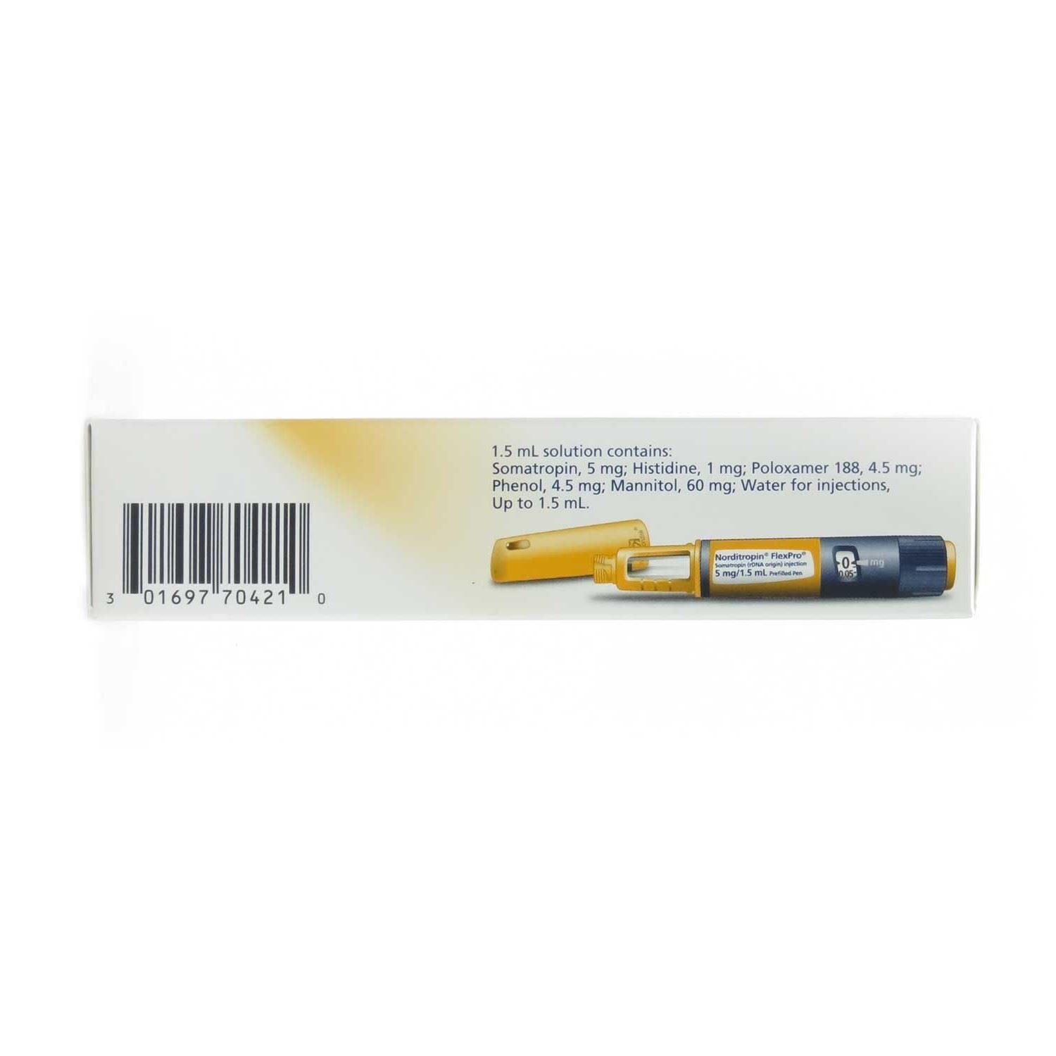 Norditropin FlexPro Pen, 5mg, MDV, Prefilled Pen, Non-Returnable Pen ...