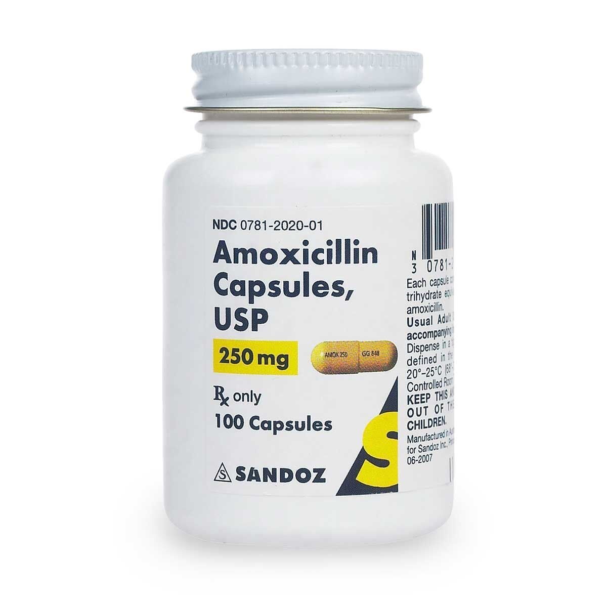 Amoxicillin Capsules/Bottle | McGuff