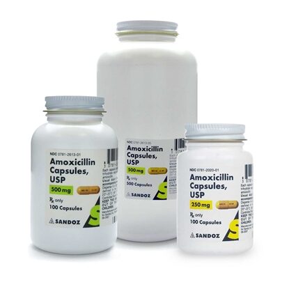 Amoxicillin Capsules 250 - 500 mg