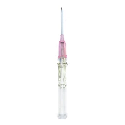 Surflo® Peripheral IV Catheter, 20G x 1" Pink Straight Hub, Each