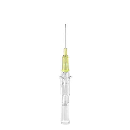 Safelet™ Peripheral IV Catheter, 24G x 3/4" Yellow Straight Hub, 50/Box