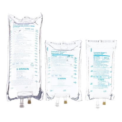 Lactated Ringer's IV Solution Injection, Excel® Bag, Latex/PVC/DEPH-free