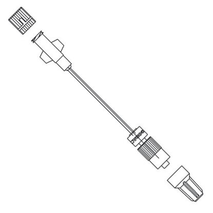 Codan® IV Extension Set, Micro Bore 8" Tubing Without Port