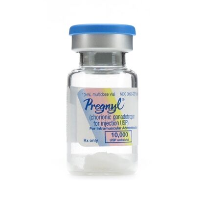 Pregnyl® Chorionic Gonadotropin Injection 10000 U/Vial, Multiple Dose Vial 10 mL, Each