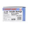 05cc Insulin Syringe 30G x 516 Exel Comfort Point  100Box