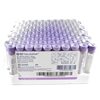 Blood Collection Tube Lavender with EDTA Plastic 13 x 75mm 4mL Vacutainer 100Package