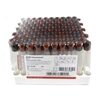 Blood Collection Tube Serum Separation Stripe RedGray 16 x 10mm 85mL Prelabeled Plastic Vacutainer 100Package