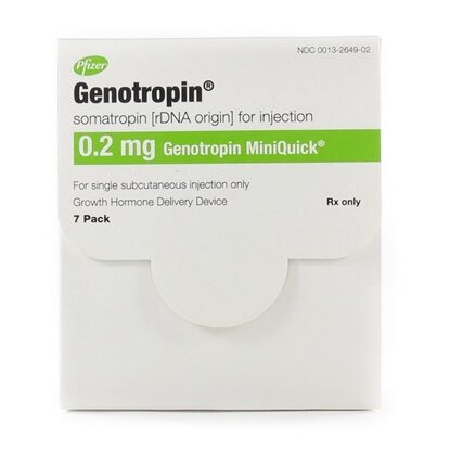 Genotropin® Somatropin Injection 0.2 mg, Prefilled Syringe 0.25 mL, 7/Box