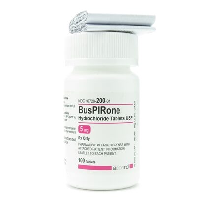 Buspirone HCl 5 mg Tablets, 100 Count