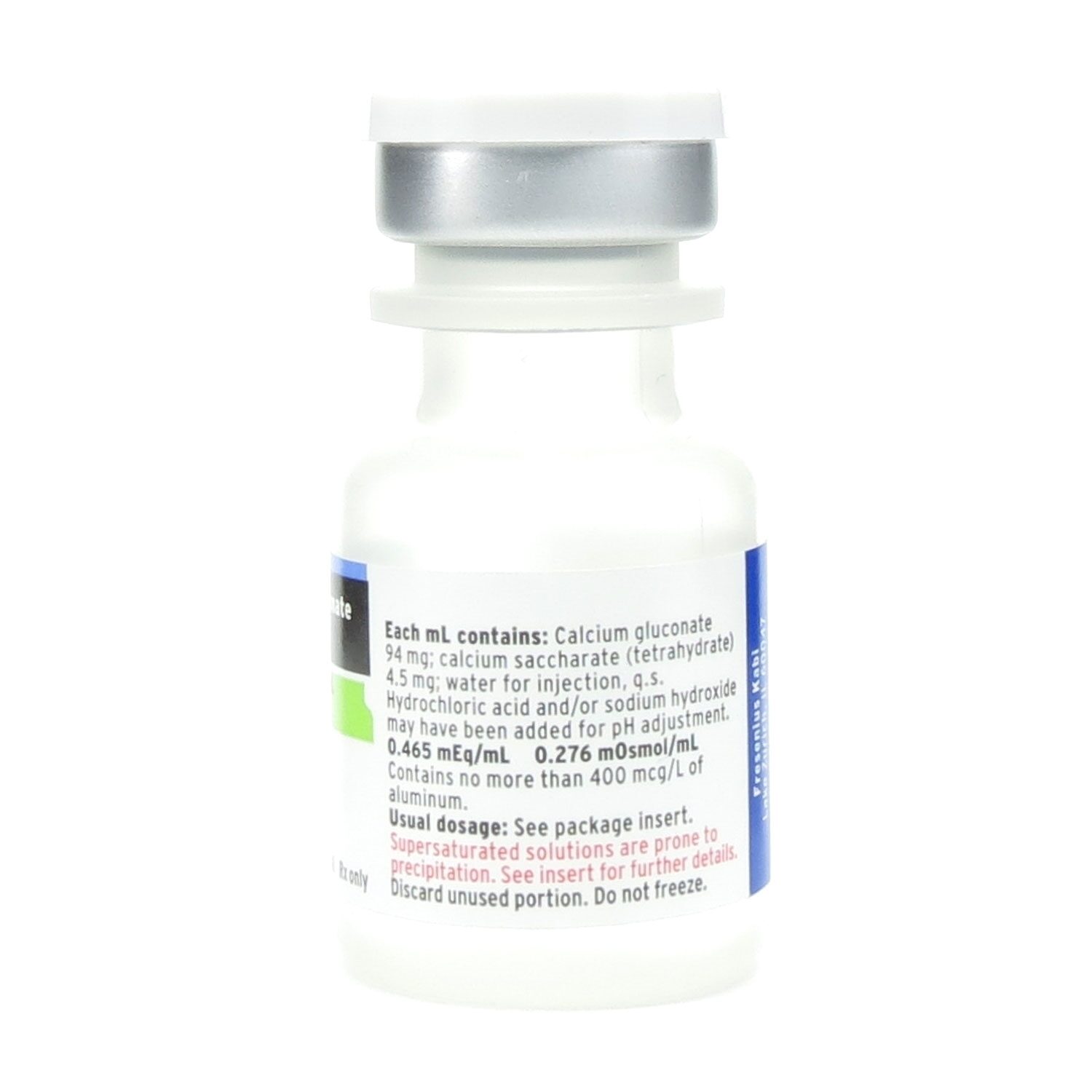 Calcium Gluconate 100mg/mL Injection 10mL SDV | McGuff