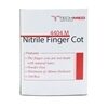 Finger Cots Nitrile Powderfree Medium White MediPak 144Box