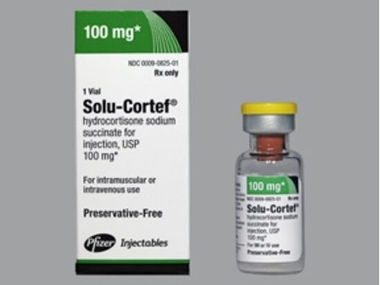 Copy of SoluCortef Hydrocortisone Sodium Succinate ActOVial 100mgVial SDV Vial