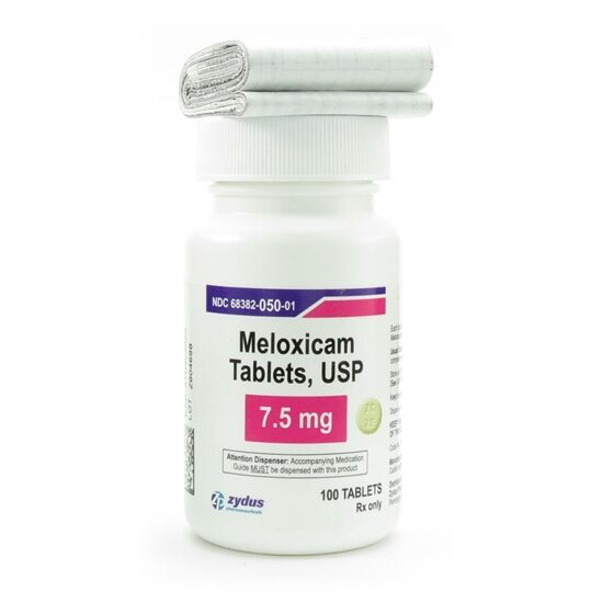 Meloxicam  75mg  Tablets  100Bottle