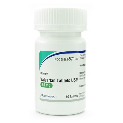 Valsartan 80 mg Tablets, 90 Count