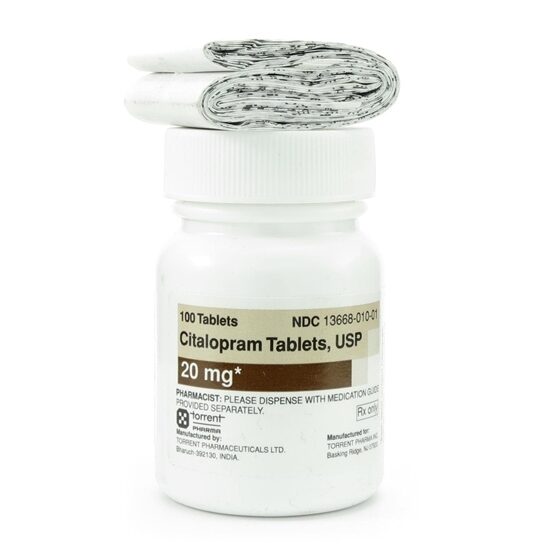 Citalopram  20mg 100 TabletsBottle