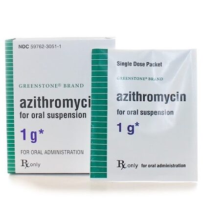 GREENSTONE® azithromycin Oral Suspension 1 g, 3/Box