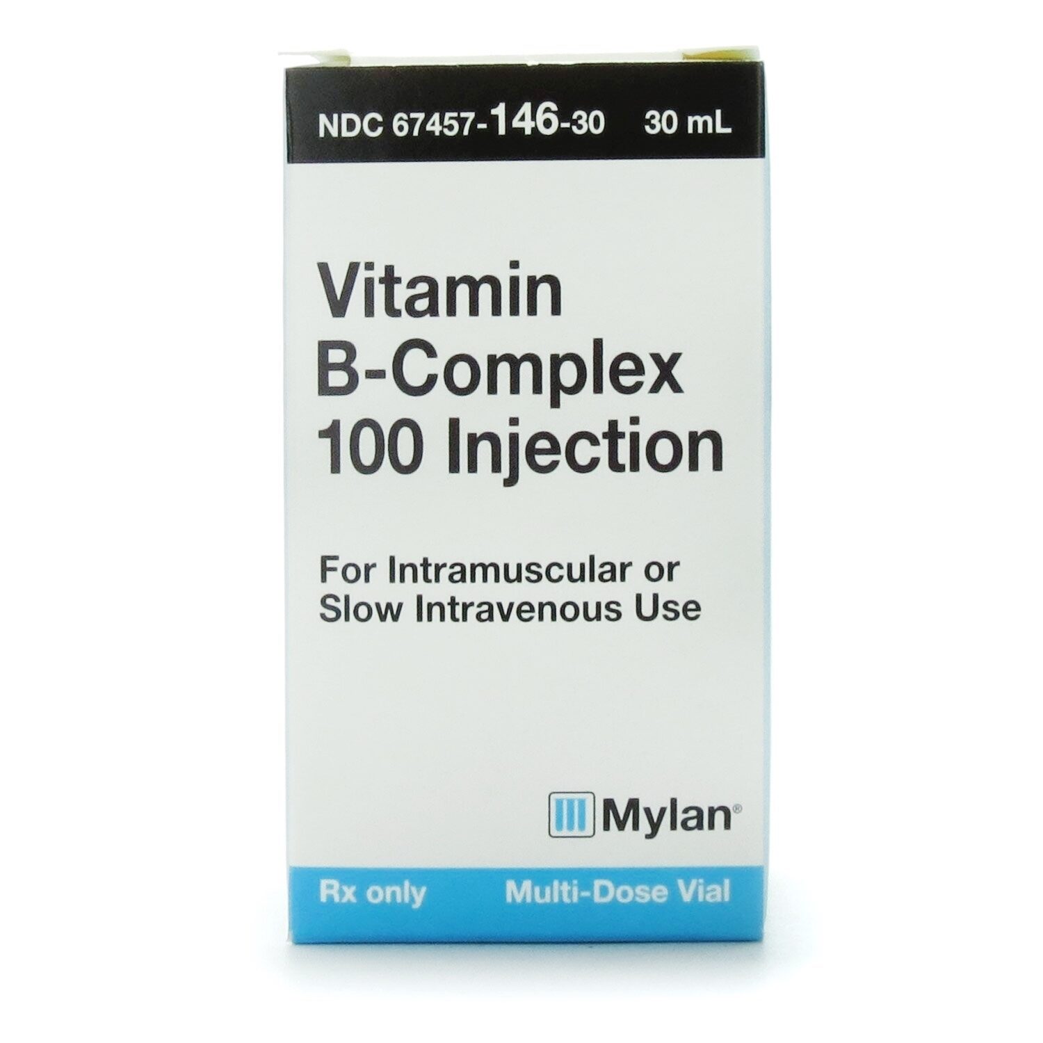 Vitamin B-Complex Injection, MD, 30mL | McGuff